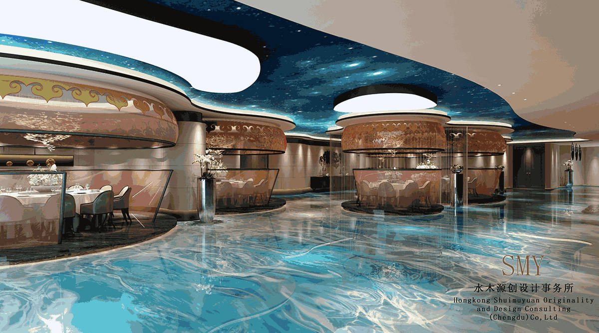 酒店中餐廳設計,壹品壹號中餐廳