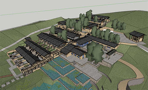 度假酒店規(guī)劃設計、案例規(guī)劃效果圖